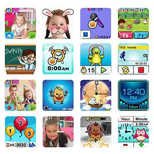 VTech VTech KidiZoom Smartwatch DX2, Special Edition Skateboard Swoosh with Bonus Royal Blue Wristband