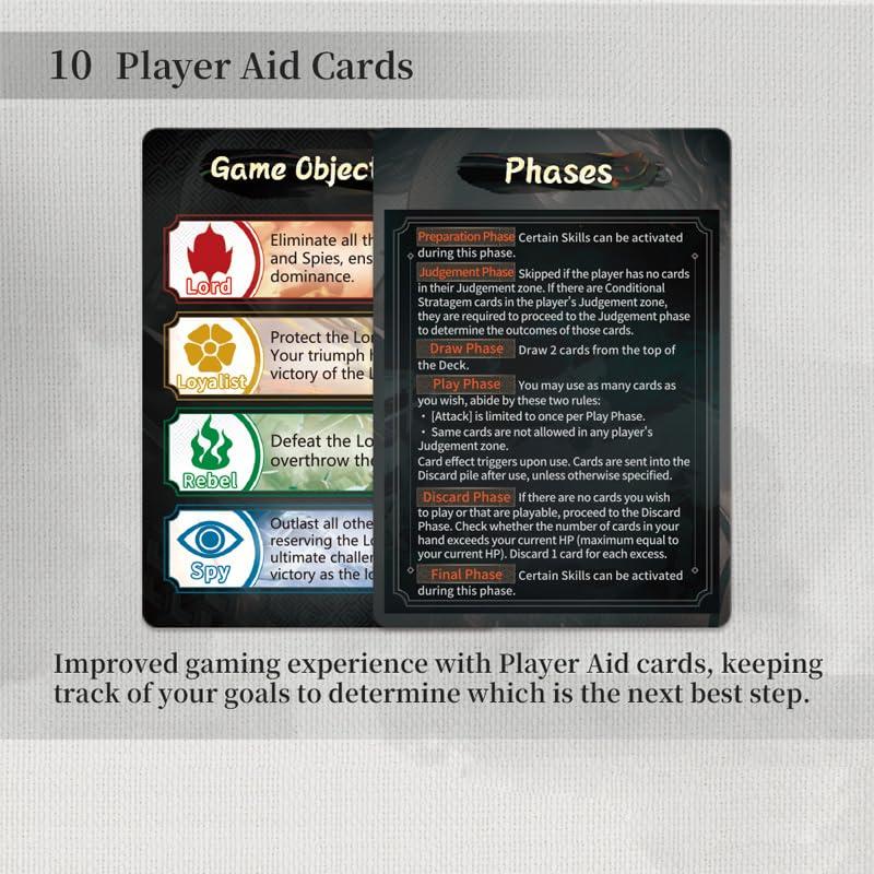 YOKA GAMES War of The Three Kingdoms - 2025Standard Edition Chinese Historical Strategy Games Board Games