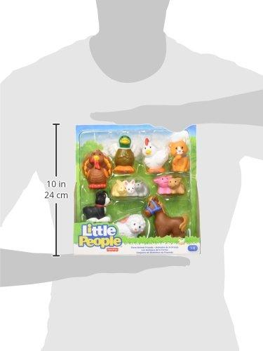 Fisher-Price Fisher-Price Little People Farm Animal Friends with Baby Bunnies & Piglets