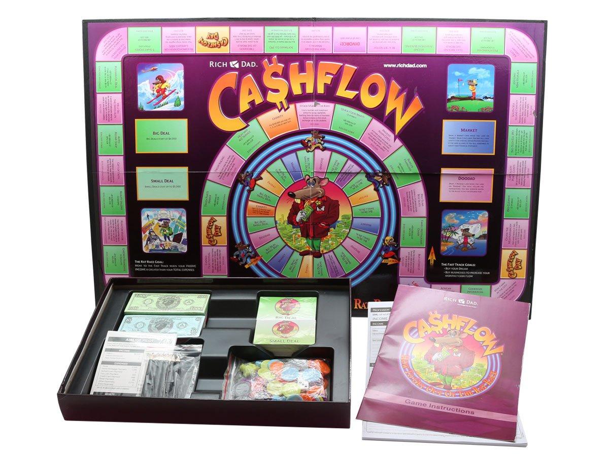 CASHFLOW Rich Dad Cashflow 101 & 202 Investing Board Game by Robert Kiyosaki