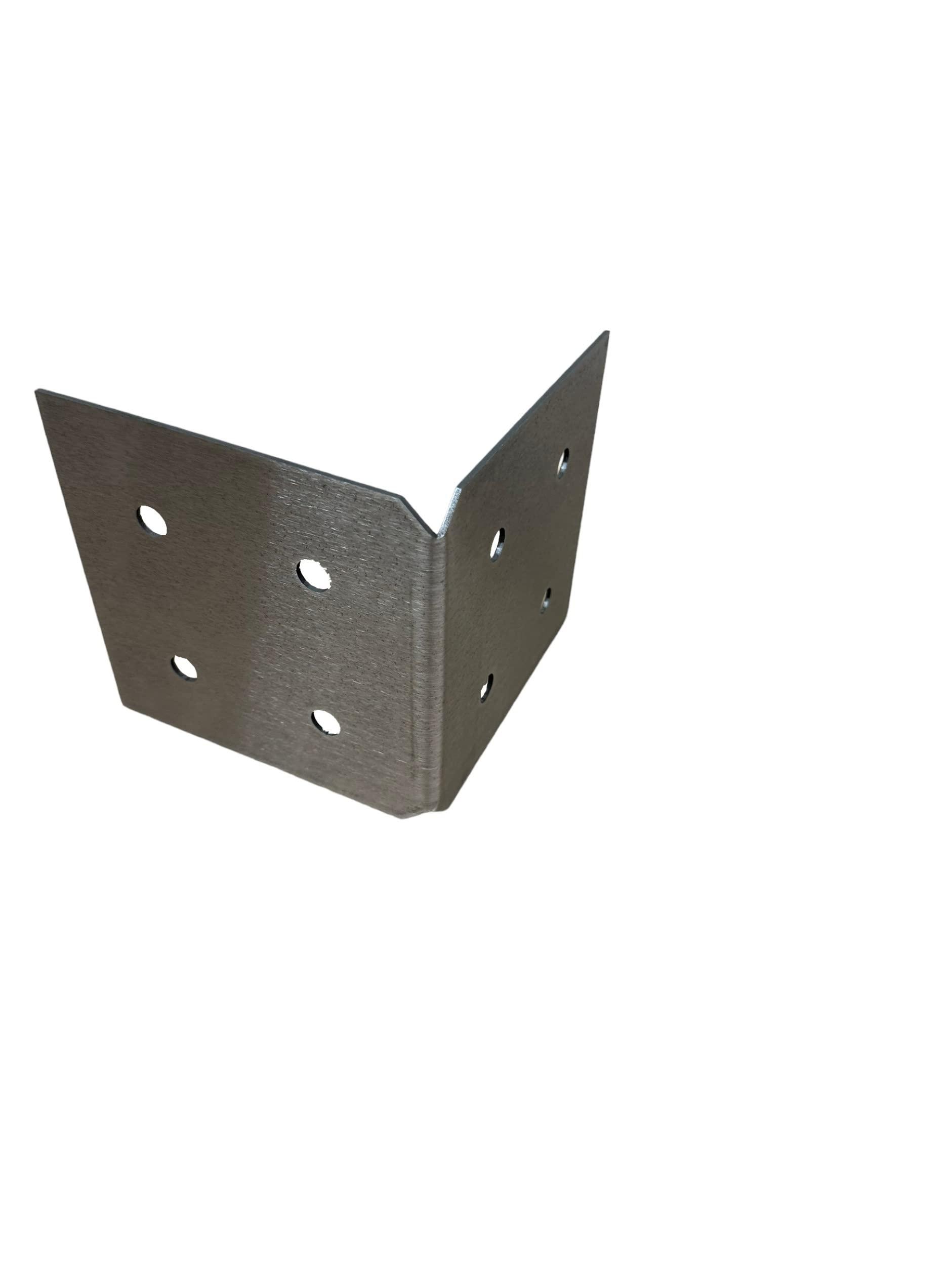 Texas Metal Makers 90 Degree Angle Bracket for 6x6 Wood Post, 6x6 Angle Bracket, Wood Post Bracket, Angle Support Bracket, Pergola Bracket | Made in the USA!