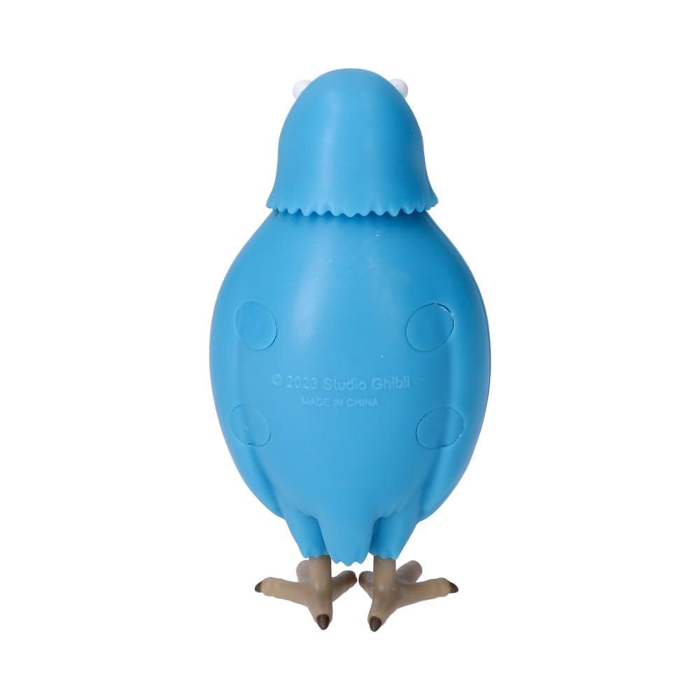 ensky ensky - The Boy and The Heron - UN-03 Yes Nod Tilting Figure The Parakeet (Blue), Studio Ghibli Official Merchandise