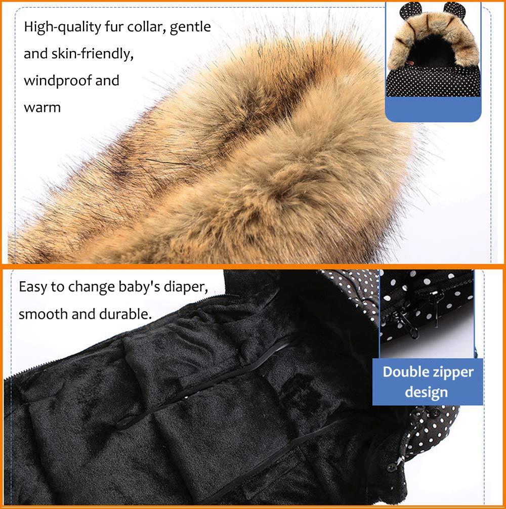 YilwnnCse Pram Footmuff,Stroller Padded Footmuff Cover Cosy Toes,Baby Winter Foot Cover,Warmth,Windproof, Waterproof, Cold Resistant, Washable (ArmyGreen)