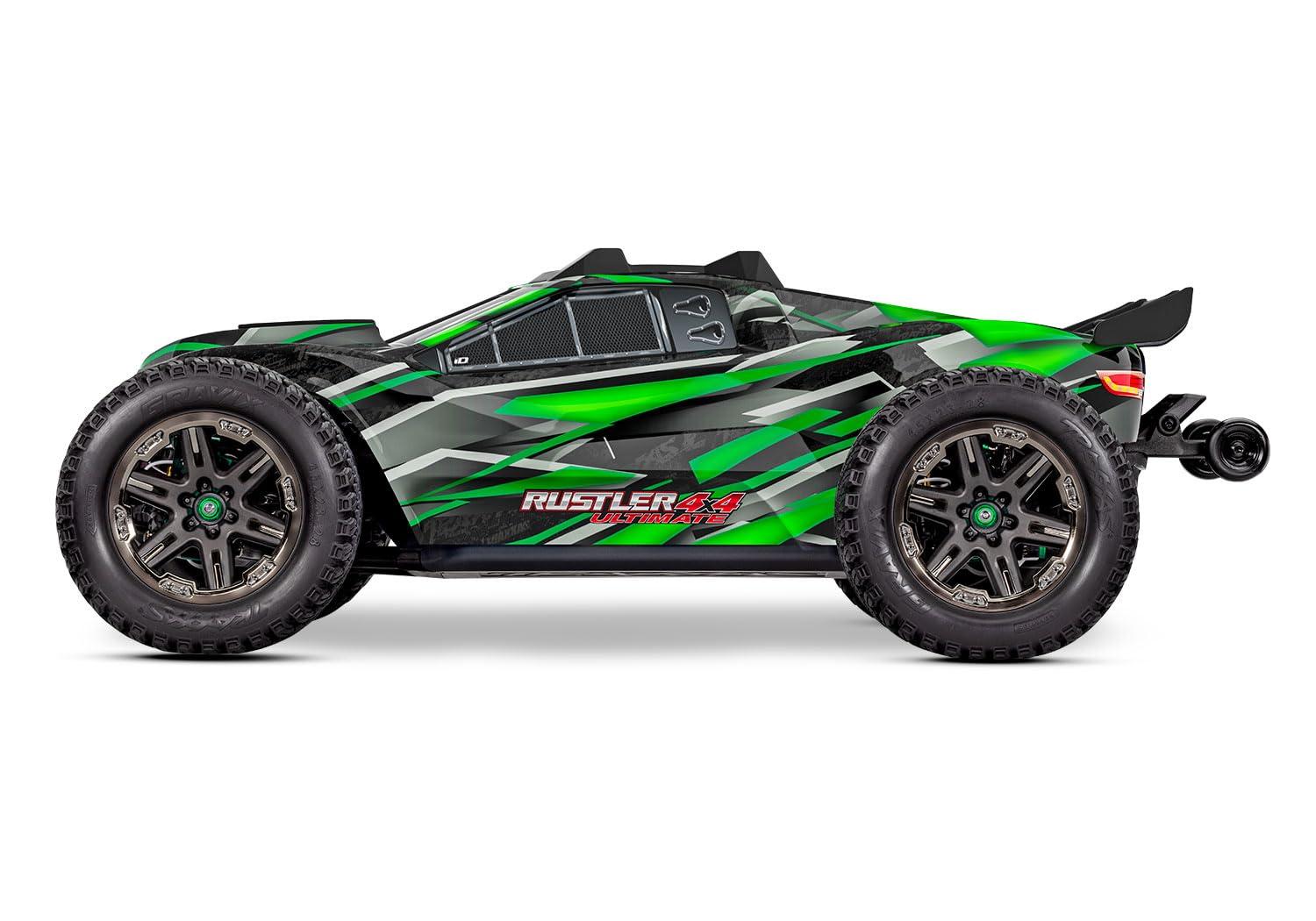 Traxxas Traxxas Rustler 4x4 Ultimate VXL Green 1/10 RTR - 67097-4