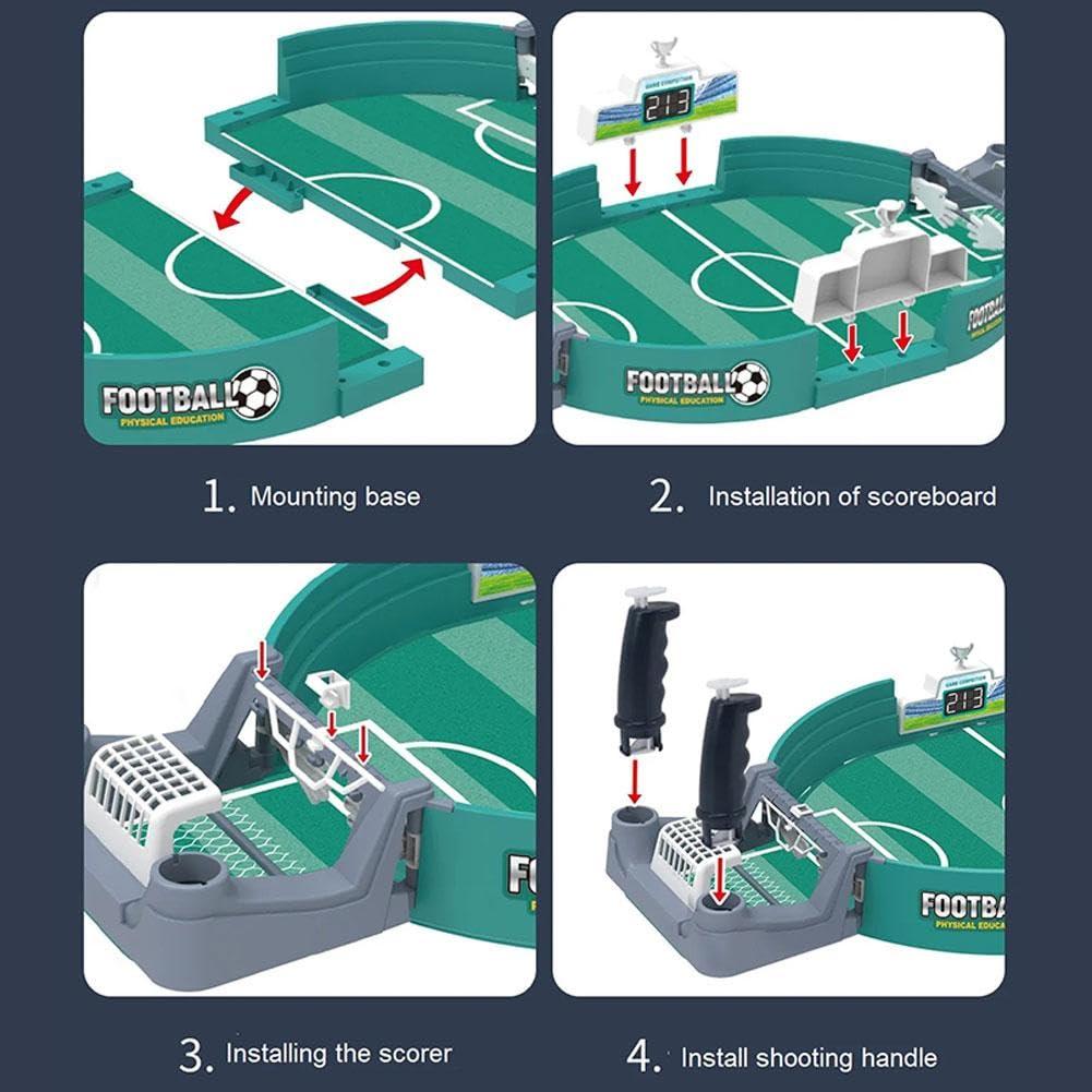 Generic Football Table Interactive Game, Mini Foosball Table Interactive Game, Football Soccer Pinball Game for Indoor Game Room Fun Parent-Child Interactive Games for Adults Kids Family Game Night Fun