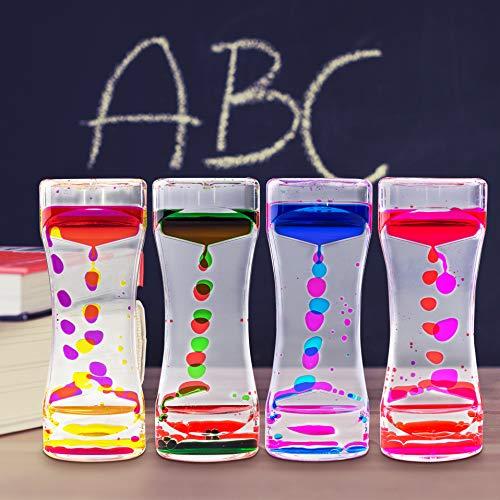 Super Z Outlet Liquid Motion Bubbler for Sensory Play Fidget Toy Children Activity Desk Top Assorted Colors 1 Piece