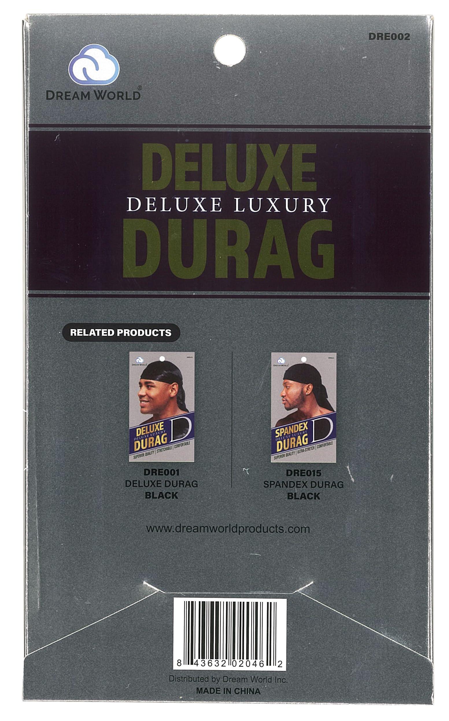 Dream World Dream World Deluxe Durag Assorted Colors 12 Count