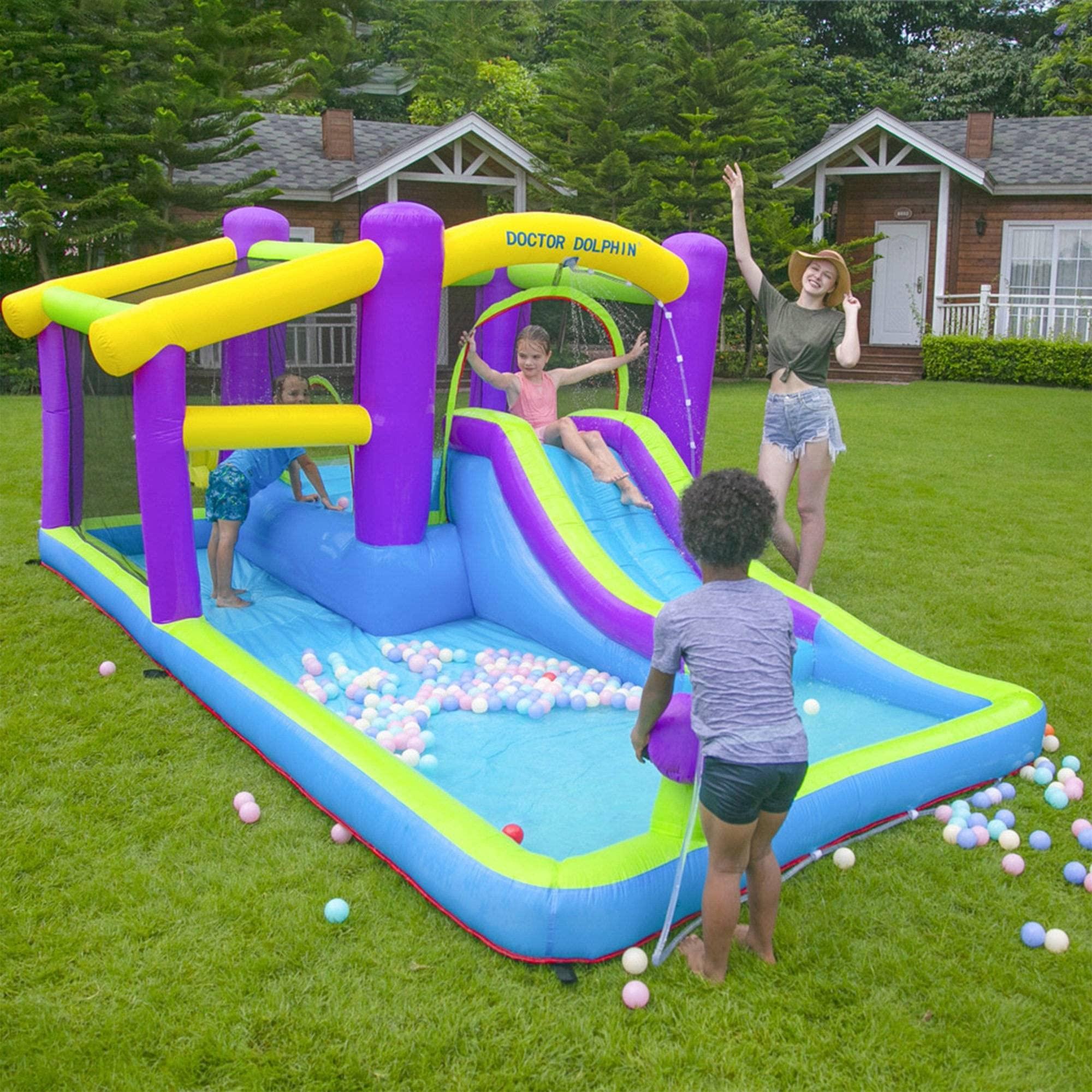 Generic Kids Inflatable Water Bounce House