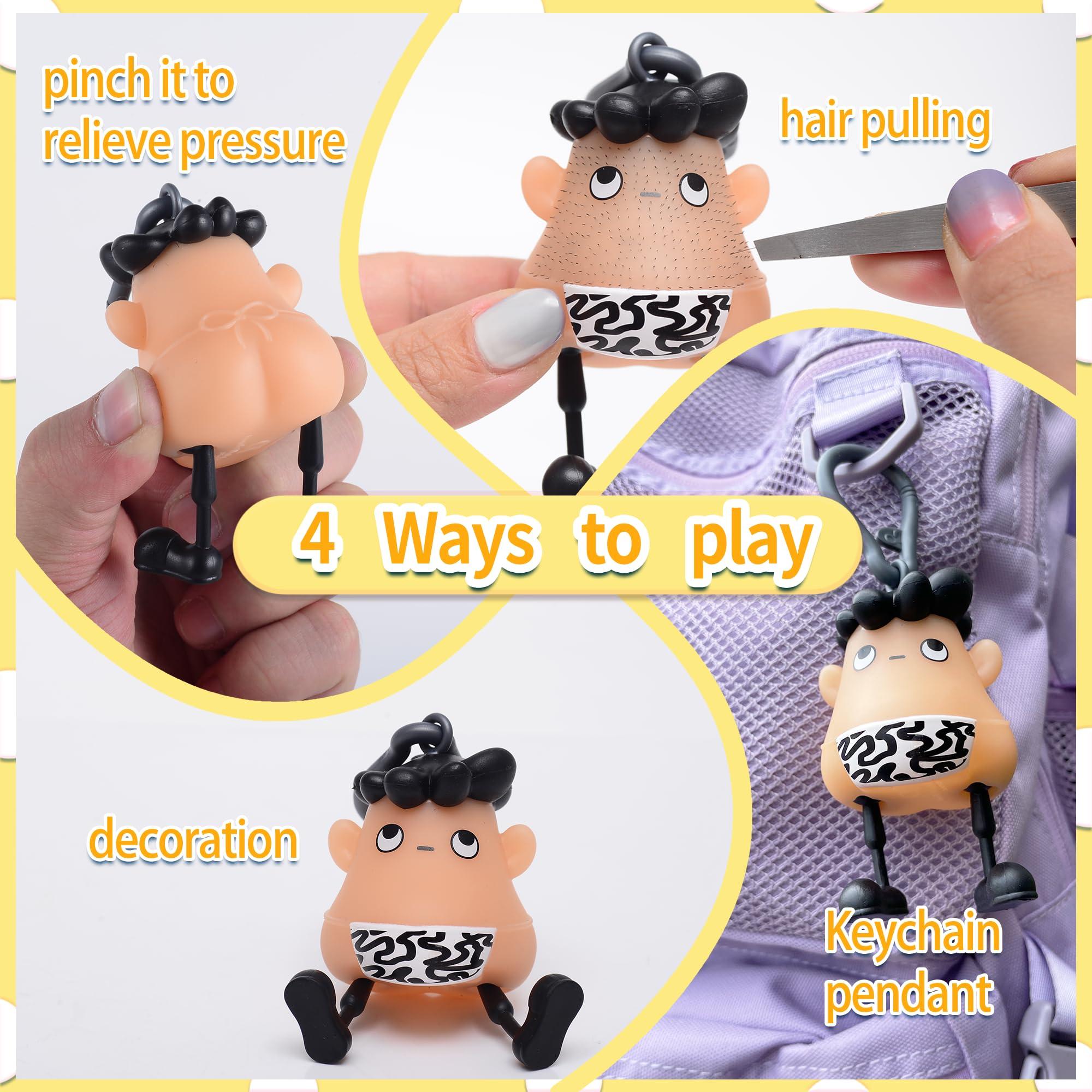 L&L LEOLUCAS Super Skin Picking Fidget Toys for Pickers ADHD OCD Anxiety Relief,for Individuals with trichotillomania,Providing a Safe and Non-Destructive Outlet for Hair-Pulling urges.Christmas Birthday Gift