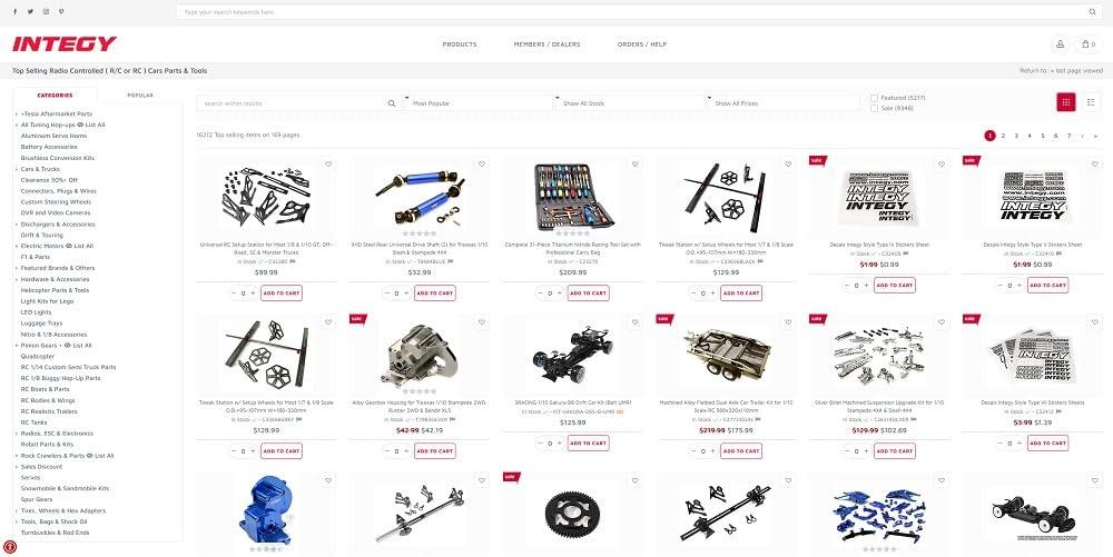 Integy Integy RC Upgrades for Axial, Realistic Front Alloy Bumper with Power Winch for Axial 1/10 SCX10 II 6X6