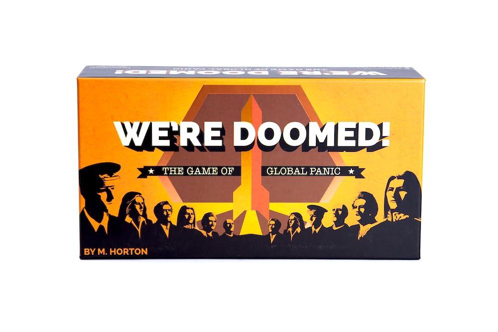 Breaking Games We\'re Doomed! - Apocalypse Survival Board Game - Cooperative Strategy for 4-10 Players - 15-Minute Race to Escape - Ideal for Competitive Game Nights & Group Gatherings