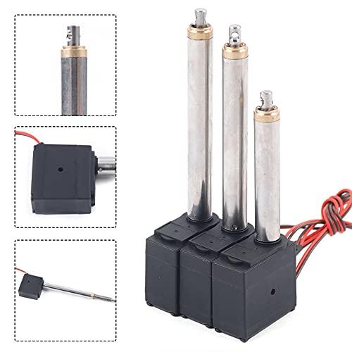 YIYIBYUS 3Pcs Drive Rod Metal Arm Driving Handle, High Hardness Quality Aviation Magnesium Aluminum Alloy Drive Rod for RC Excavator Parts Huina 1592 RC Excavator CNC Lathe