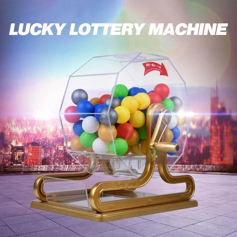 SUMAG SUMAG Lucky Lottery Machine Magic Tricks Ball Number Prediction Magic Stage Close up Mind Reading Illusions Gimmicks Mentalism Props for Magicians