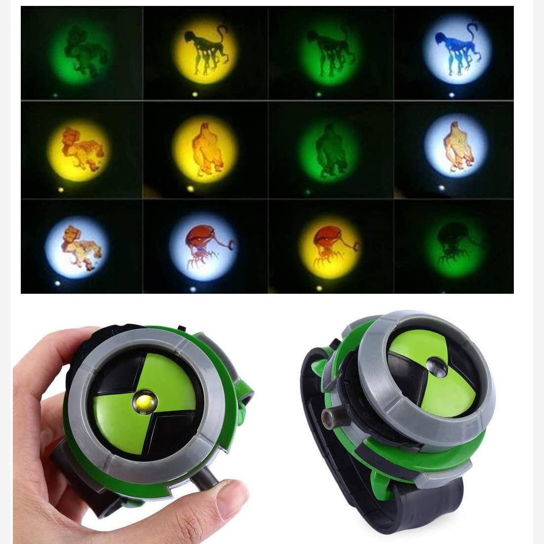 Grostmend Grostmend Ben 10 Watch Toys Ben 10 Omnitrix Watch for Kids Ben Ten Ultimate Alien Projector Watch Games Action Figure Birthday Gifts
