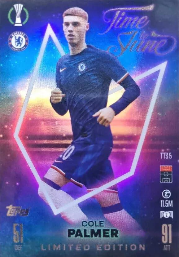 Topps Match Attax 2024 2025 Cole Palmer Limited Edition Time to Shine Trading Card
