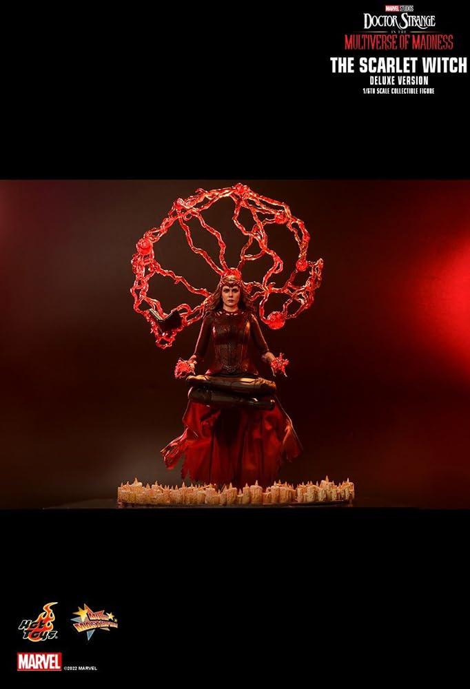 Hot Toys Hot Toys Doctor Strange in The Multiverse of Madness Figurine Movie Masterpiece 1/6 The Scarlet Witch (Deluxe Version) 28 cm