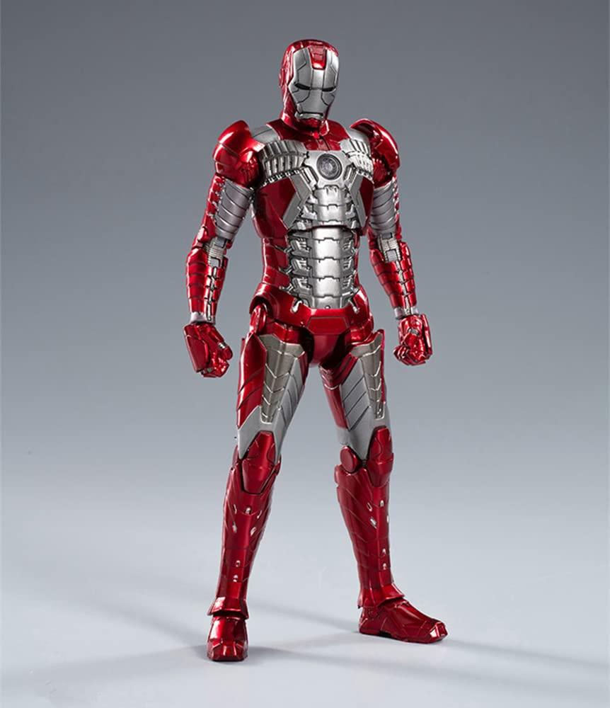 KaniHobby KaniHobby ZD Toys Marvel Studios 10th-Aniversary Series Iron Man 2 MK5 Mark V 7 Inches Action Figure(Iron Man MK5)