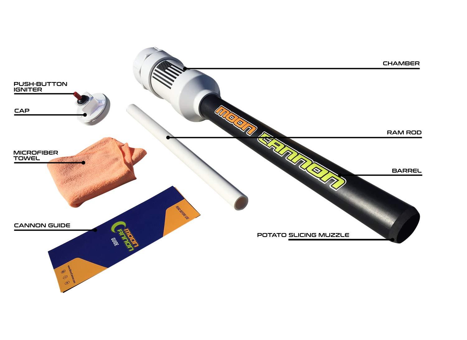 Moon Cannon Moon Cannon Potato Gun, MK1, Shoots 150 Yards