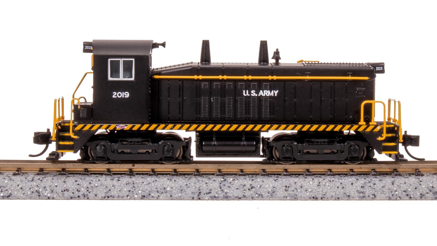 Broadway Limited Imports Broadway Limited 7527 EMD SW8, USAX 2034, Black w/US Army, Paragon4 Sound/DC/DCC, N (NP)
