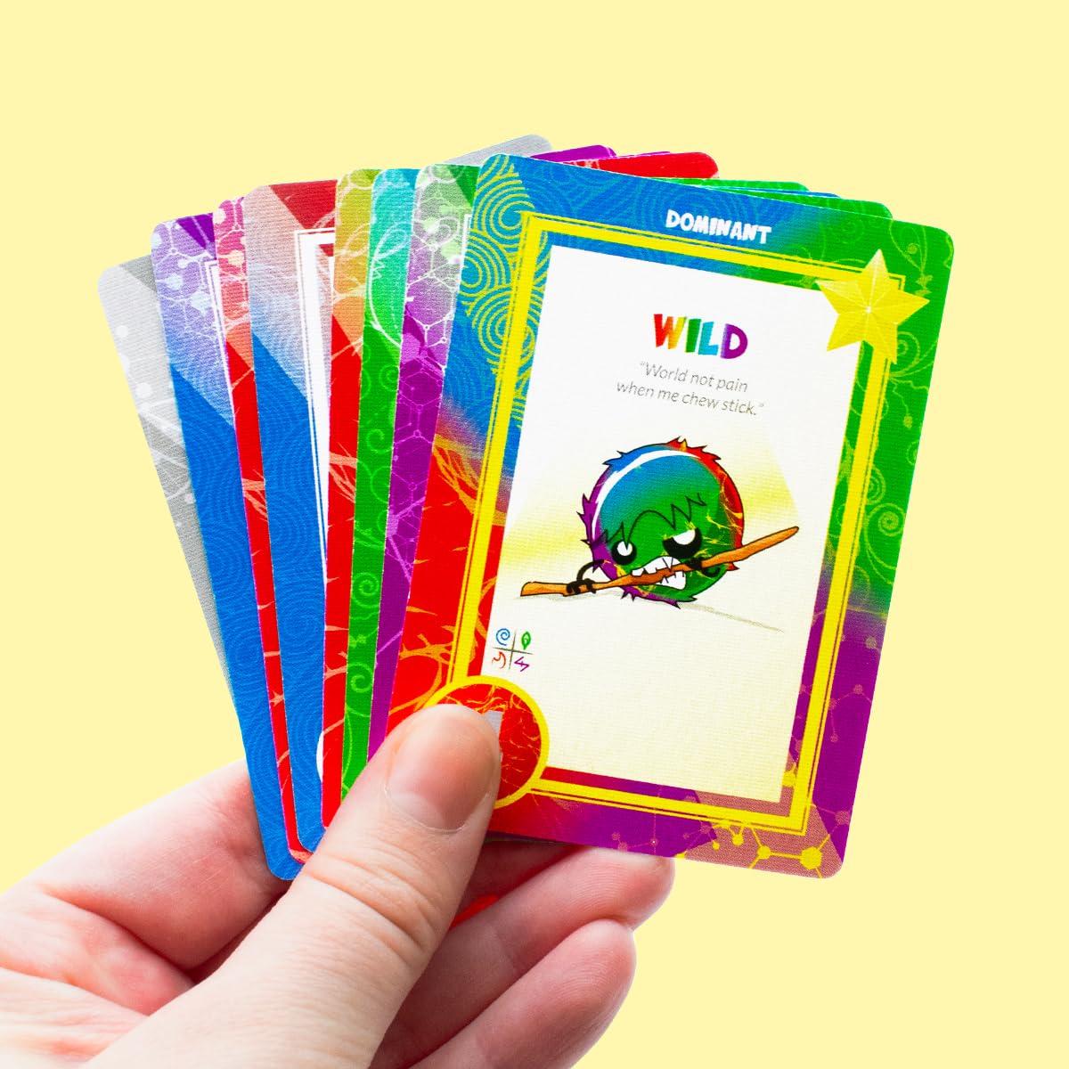 Doomlings Doomlings Card Game Deluxe Bundle, Overlush Expansion & Playmats Carrying Bag - Ultimate Family Card Game Set