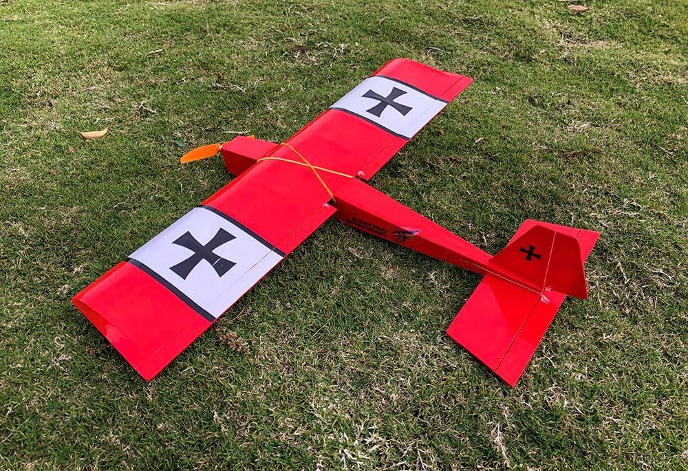 VilogaRC VilogaRC Balsa Wood Airplane R03 STICK-06 Model Aircraft, 580mm Wingspan Laser Cut Unassembled Flying Model Aircraft to Build, DIY RC Airplane Kit for Adults Beginners (KIT+Motor+ESC+Servos+Covering)