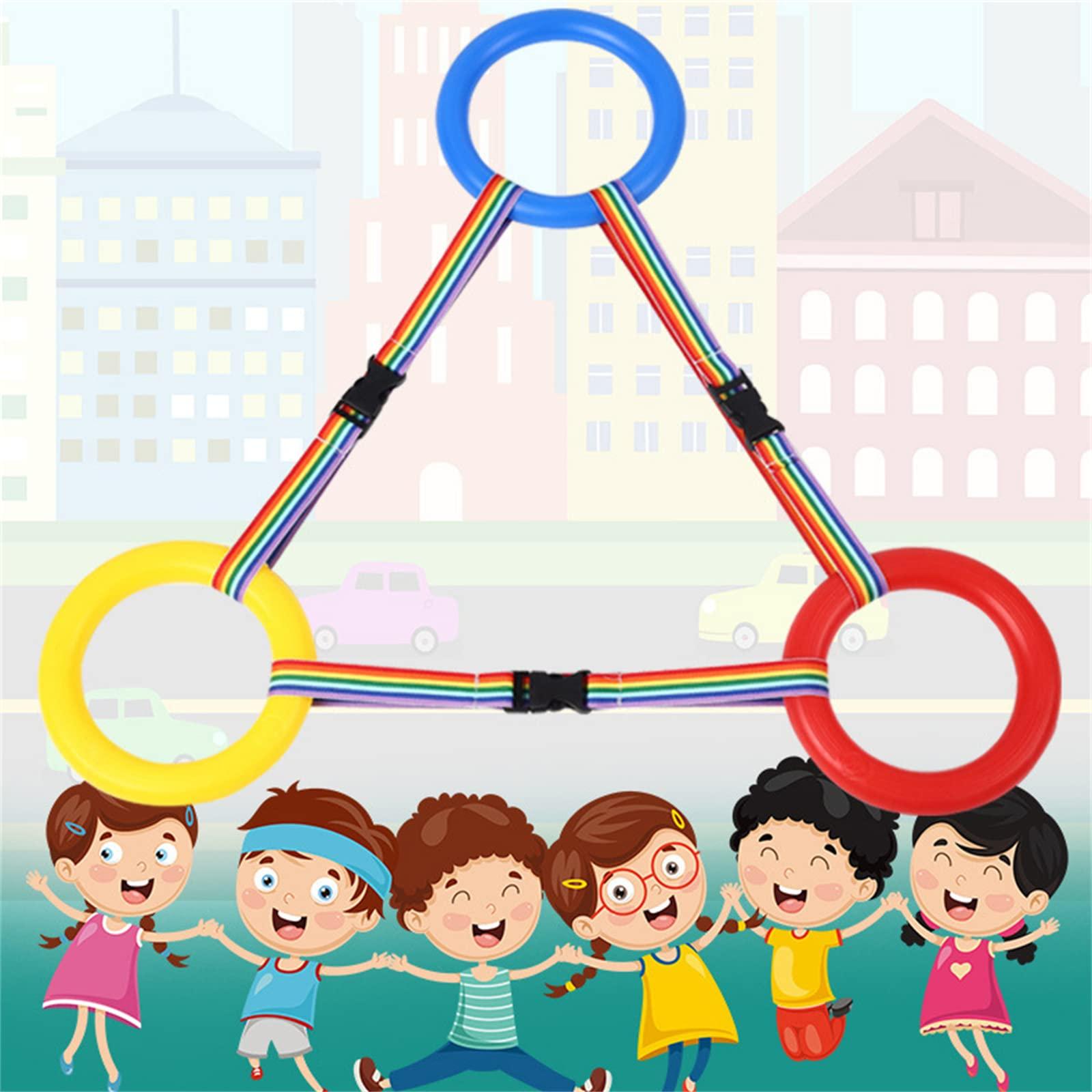 Koconh Walking Rope for Preschool, 6/9/12/24 pcs Kids Walking Rope, Kindergarten Walking Rope (Yellow, 12 PCS)