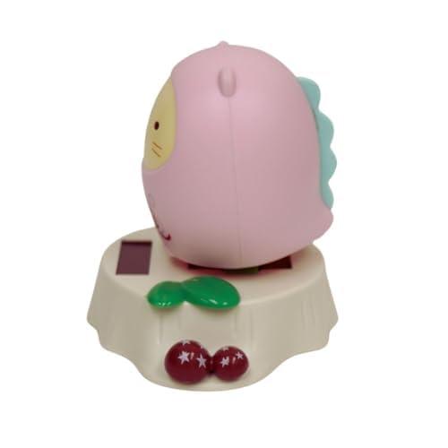 USA MJ TABLE .COM Solar Powered Dancing Bobble Head Figure, 3.5\" Height, Pink