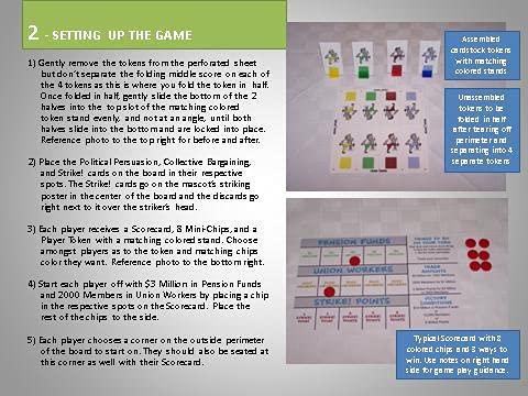 STRIKE! STRIKE! STRIKE! STRIKE! STRIKE! LABOR UNIO Strike! Board Game