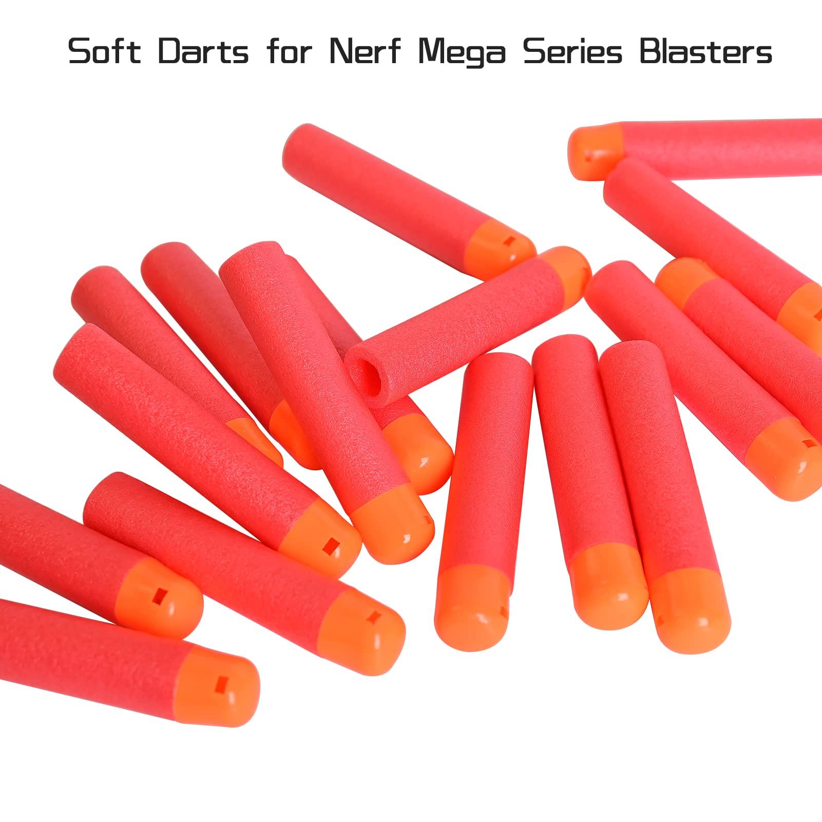 lififun lififun Mega Dart Refill Pack 180 Pcs Compatible with Nerf N-Strike Mega Series Blasters, Red