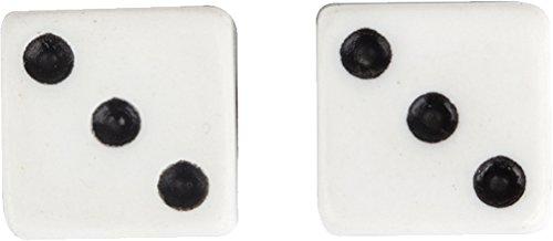 Trick Topz Trick Tops Dice (1 PR/Pack), White