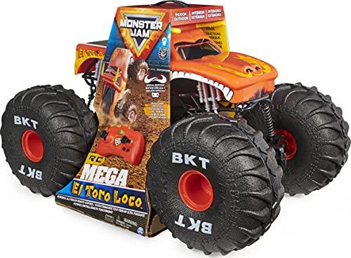 Monster Jam Monster Jam, Official MEGA El Toro Loco, All-Terrain Remote Control Monster Trucks, 1:6 Scale, Kids Toys for Boys and Girls Aged 4 and Up