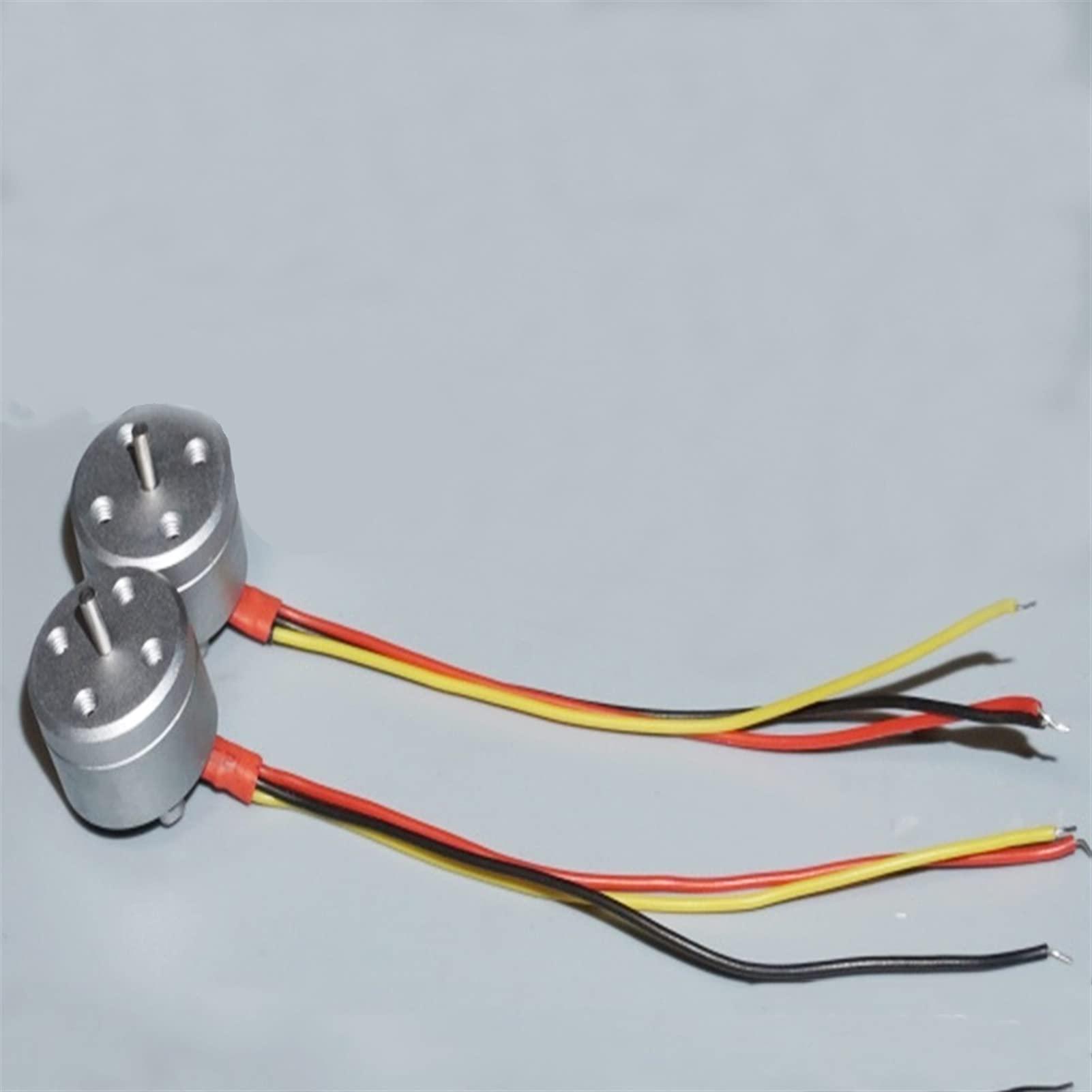 MaikOn small electric motor, Mini motor,Motor Micro High Speed BLDC Motor, 1S-2S ESC 4300KV 6A-12A, Mini 1104 Brushless Motor, RC Drone Airplane, FPV Indoor Traversing Airplane Mini Precision (Speed(RPM) : 2