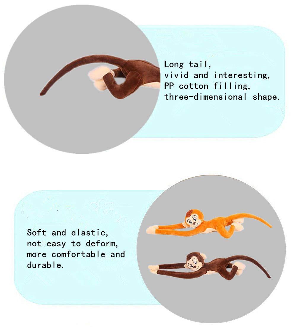 zhidiloveyou zhidiloveyou Hanging Stuffed Animals of Monkey for Kids and Adults (27inches)