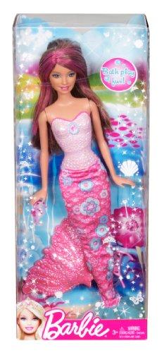 Barbie Color Magic Brunette Mermaid Doll Pink