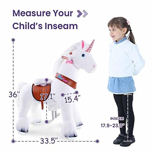 Vroom Rider X Ponycycle Ride-On Unicorn for 4-9 Years Old - Medium image-5