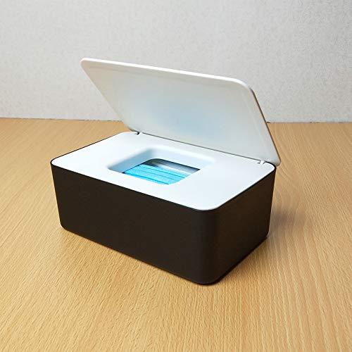 itechpanda 2 Pack Gray Baby Wipe Dispenser, Portable Wet Wipe Pouch, Travel Wipes Case Reusable Travel Wet Wipe Pouch for Bathroom Baby Nursery with Cover Sealed Plastic Storage Box