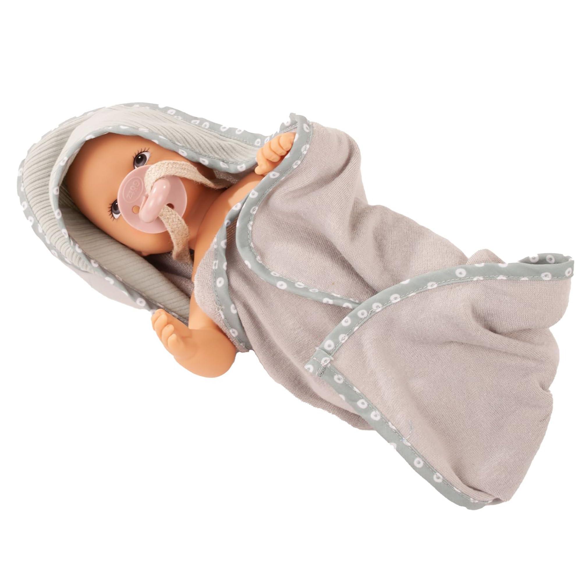 Gtz Gotz Aquini 13\" Avacado Girl Drink & Wet Bath Baby Doll with Pacifier, Towel and Potty