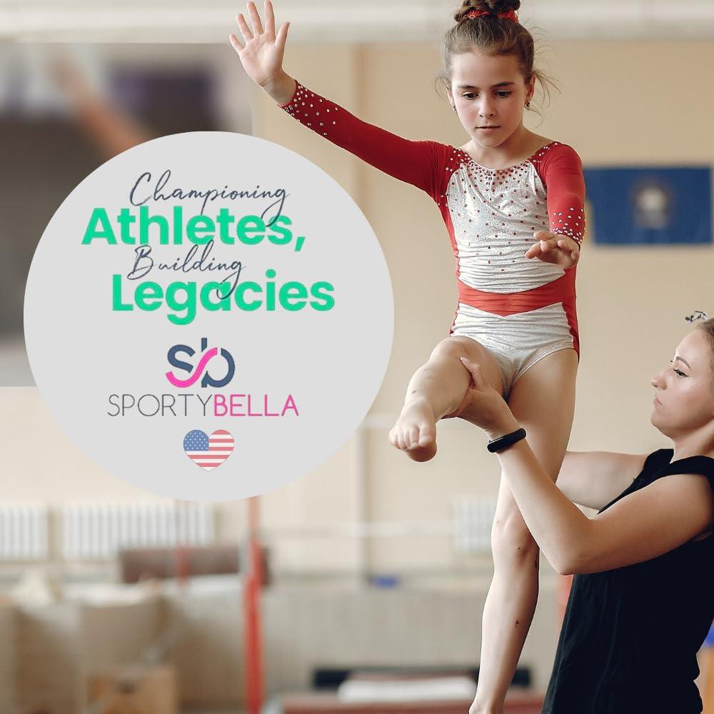 Infinity Collection Infinity Collection Gymnastics Headbands- Girls Gymnastics Hair Accessories - Gift for Gymnast, Non Slip Sports Head Bands, Gymnast Dancer Girl Hairbands Party Favors