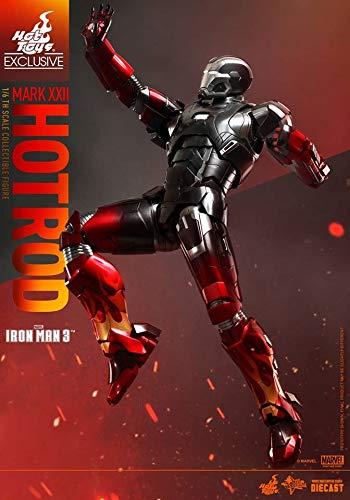 Hot Toys Marvel Iron Man 3 Hot Rod Armor Mark XXII Sixth Scale Exclusive Diecast Figure