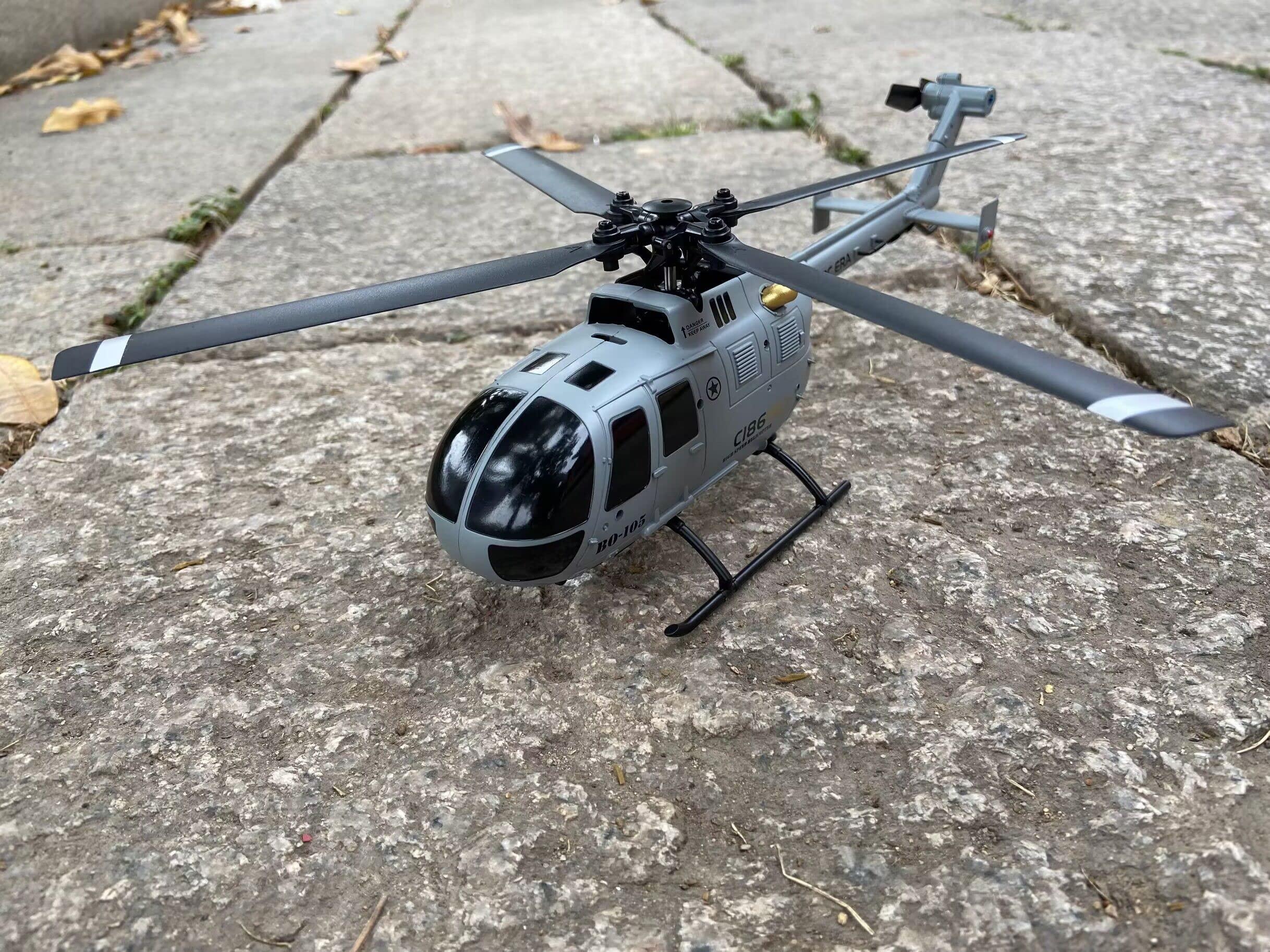 SOWOFA Remote Control Helicopter Adult Remote Control RC Model Search and Rescue Helicopter Model Multi-Purpose Helicopter Electric Model Single-Propeller aileron-Free Aircraft