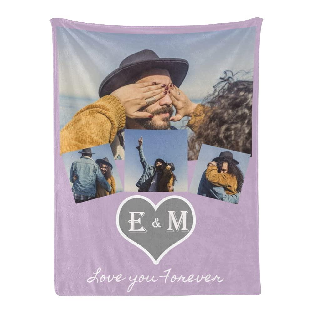 Dr.TOUGH Dr.TOUGH in Loving Memory Photo Blanket Personalized Blankets with Pictures and Name Customized Memorial Blanket Custom Blanket (30 x 40)