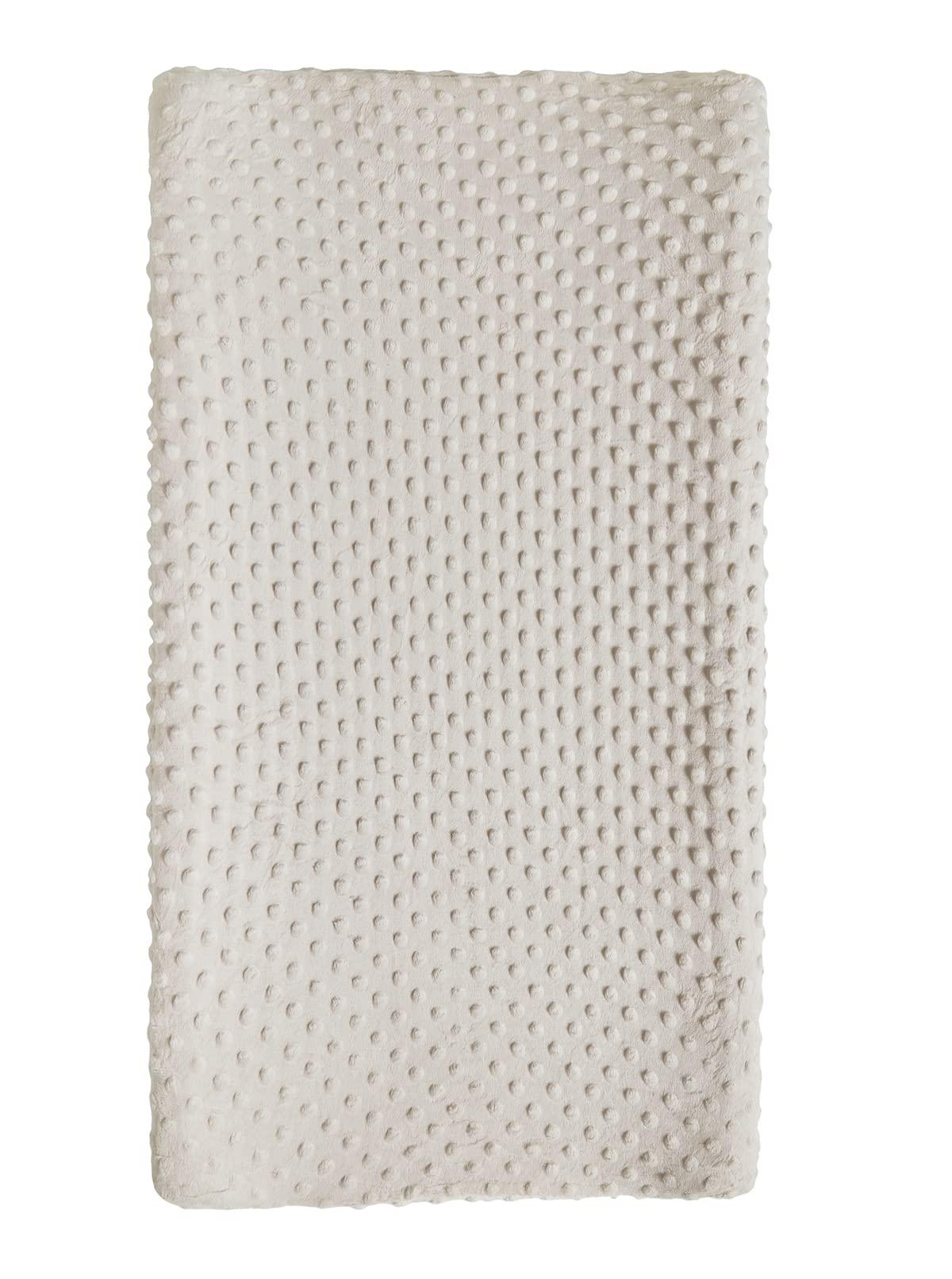DONOMILO Changing Pad Cover Super Soft Dots Skin-Friendly Breathable Wipeable Changing Table Sheets for Baby Boy and Baby Girl (Pristine)