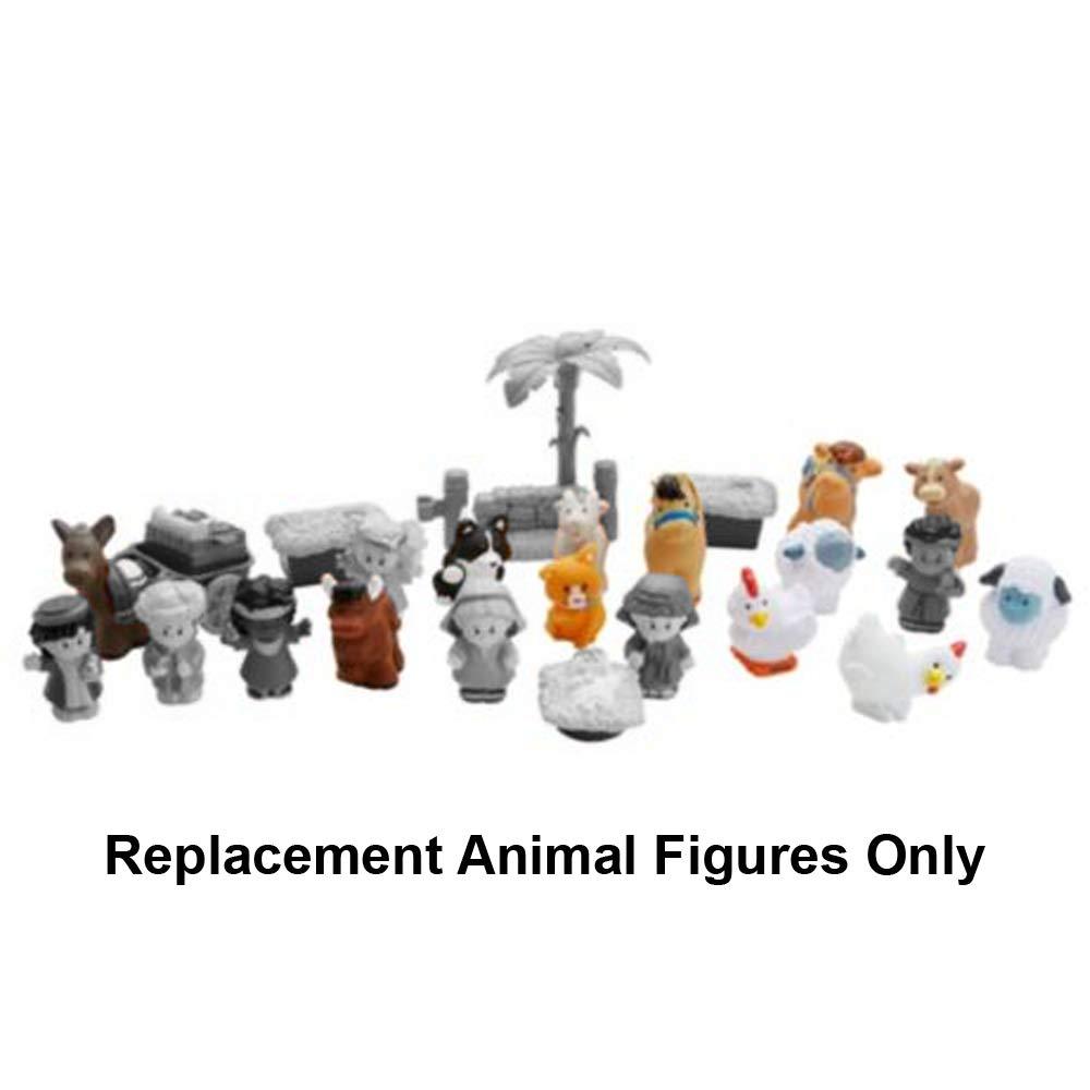 Fisher-Price Fisher-Price Replacement Parts Little People Nativity Advent Calendar Playset - FPT07 ~ Replacement Figures