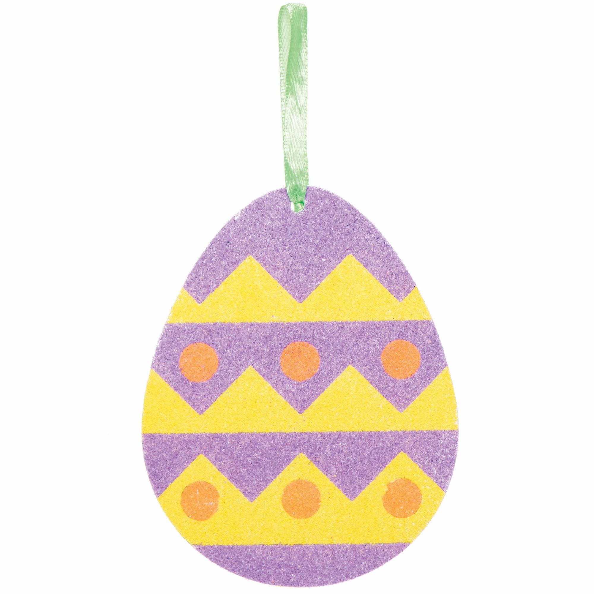 Baker Ross Baker Ross Sand Kunst Ostereier Bastelset - 6er Pack, Sandkunst Kits für Kinder (FC505)