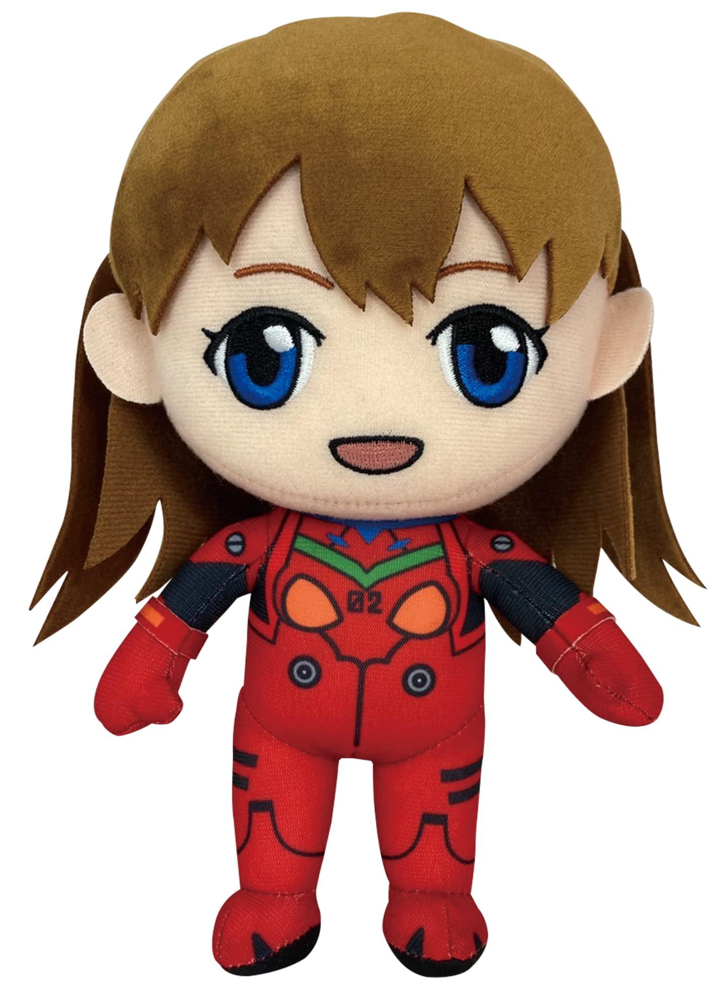 Great Eastern Entertainment Great Eastern Entertainment Evangelion New Movie - Asuka Langley Soryu Plugsuit Plush 8\" H