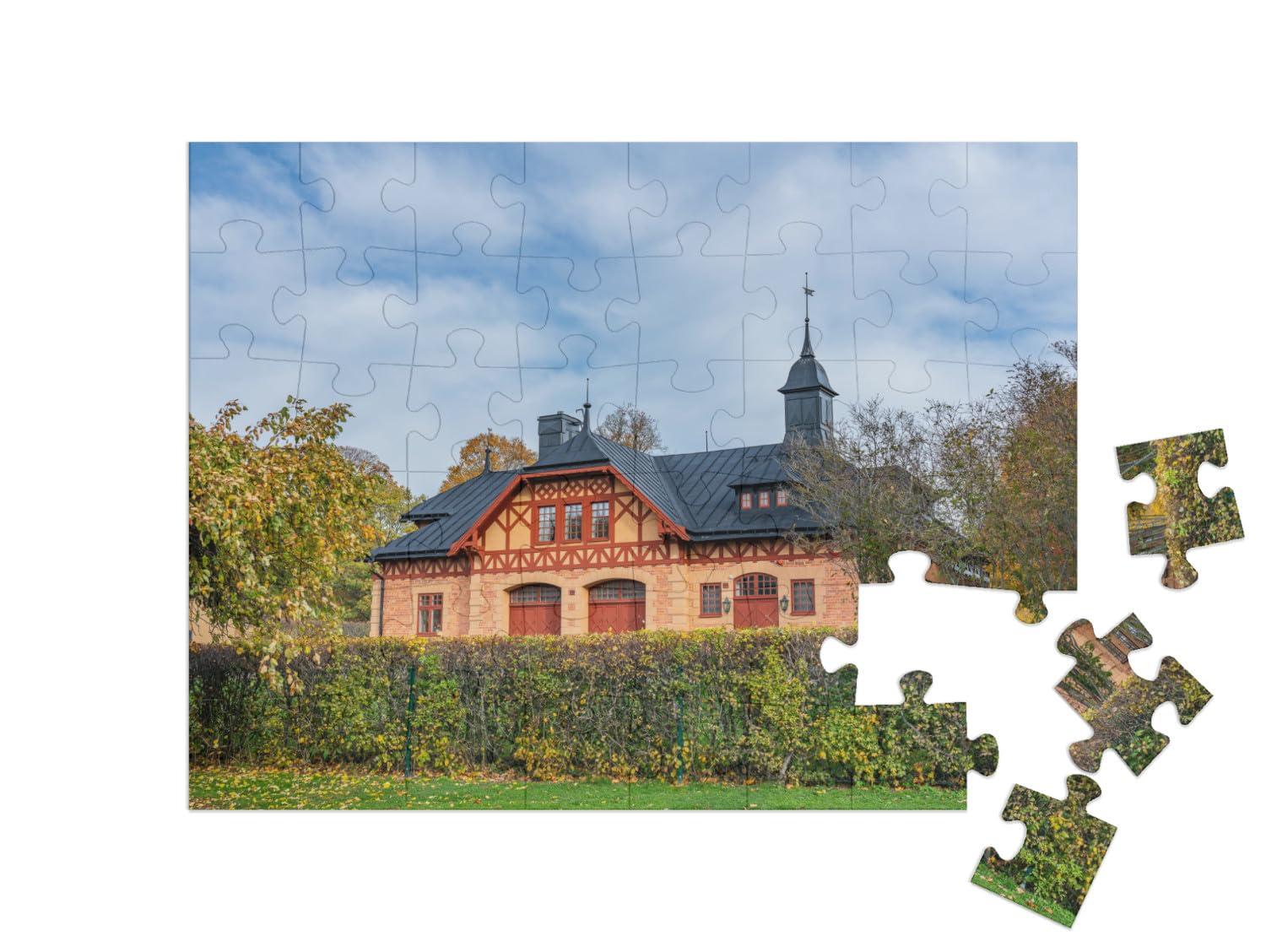 puzzleYOU Sweden, Stockholm, City Beautiful View... Jigsaw Puzzle Jigsaw Puzzle with 48 Pieces