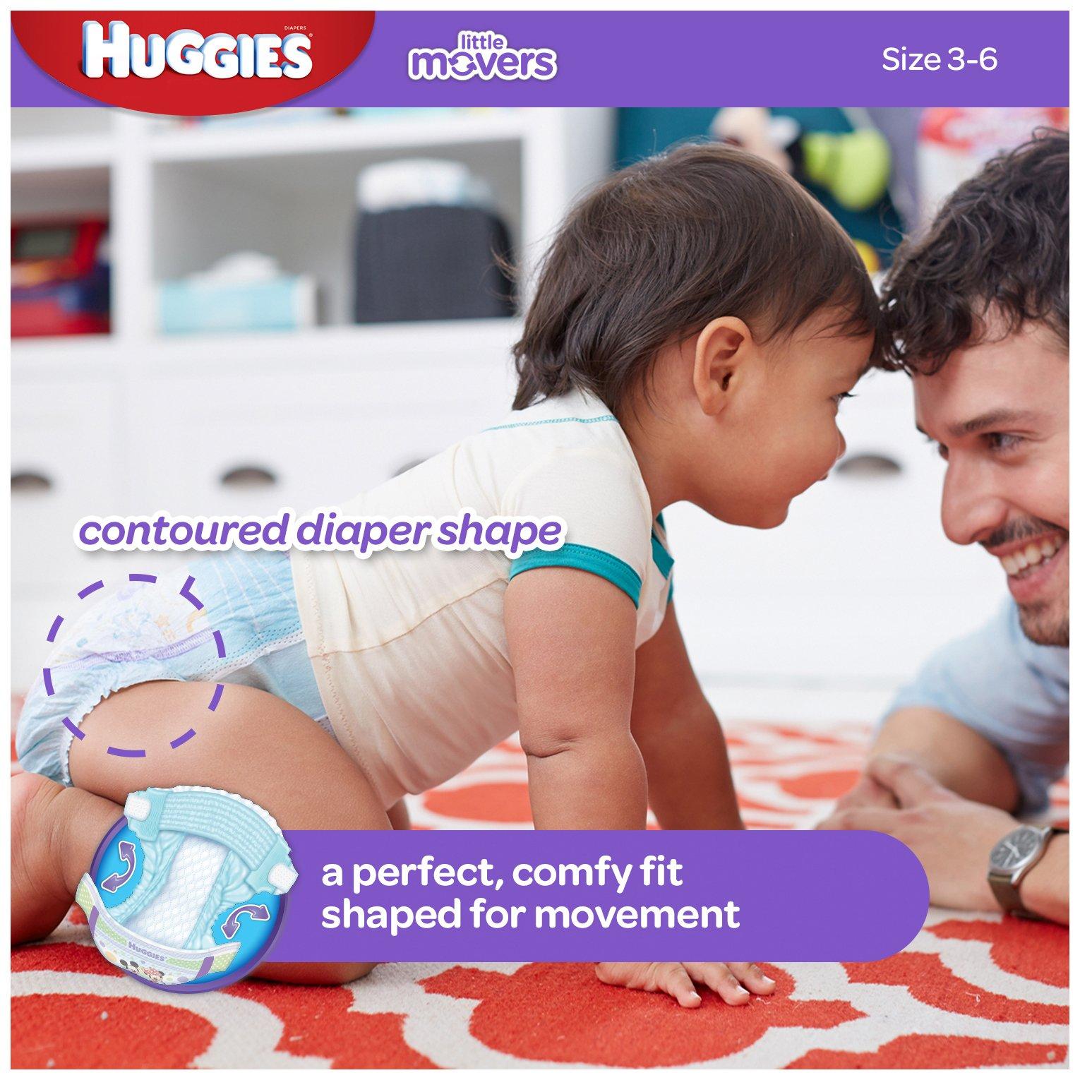 HUGGIES Huggies Little Movers Diapers - Size 3-28 ct