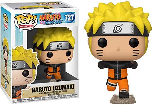 POP POP Naruto Shippuden - Naruto Uzumaki (Running) Funko Vinyl Figure (Bundled with Compatible Box Protector Case), Multicolor, 3.75
