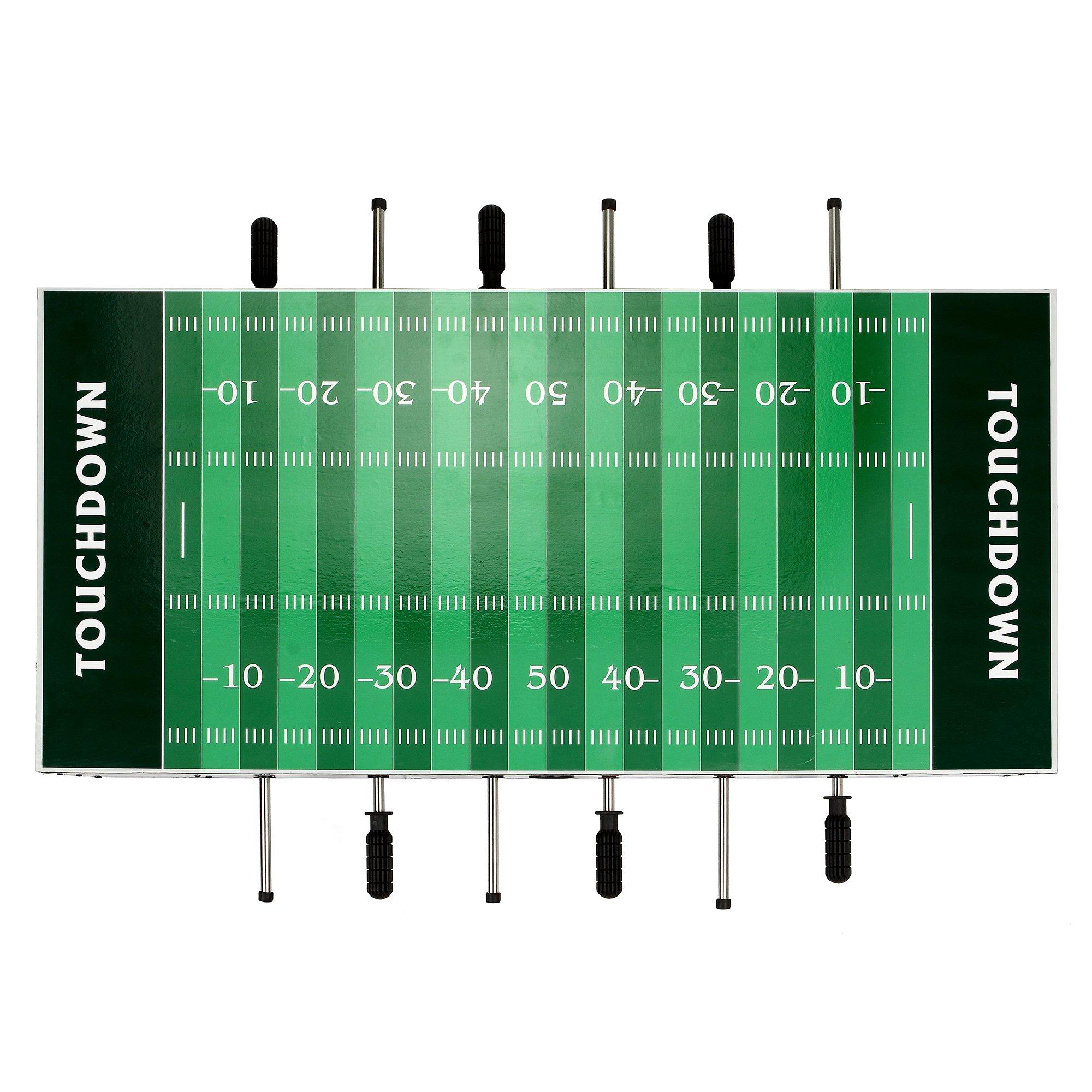 Hathaway Hathaway Revolver 4 in 1 Multi Game Tabletop - 40-in Tabletop Games Set with Ping Pong, Glide Hockey, Finger Football, and Foosball Table for Kids and Adults - Multi Game Table with Full Accessories