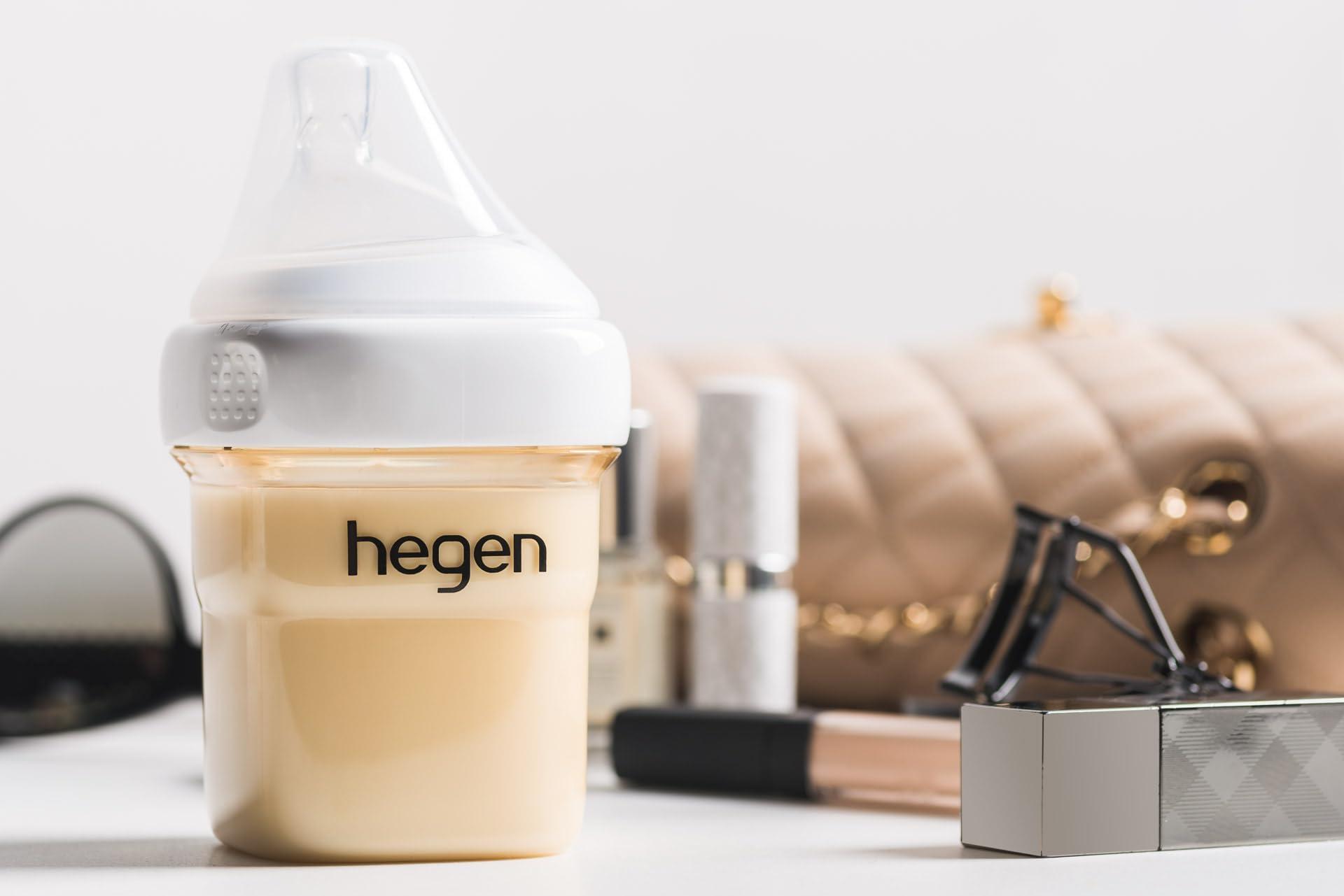 hegen Hegen Easy to Clean Anti-Colic Baby Bottle, 2oz for 0 to 1 Month